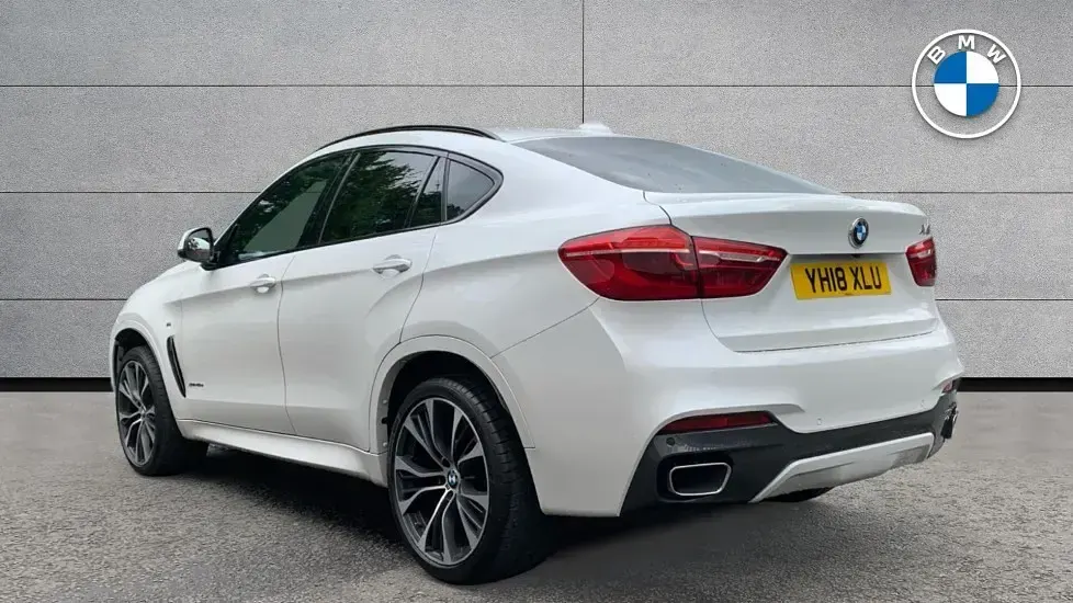 Used BMW X6 M Sport 309 HP (227 kW) 2018 White SUV