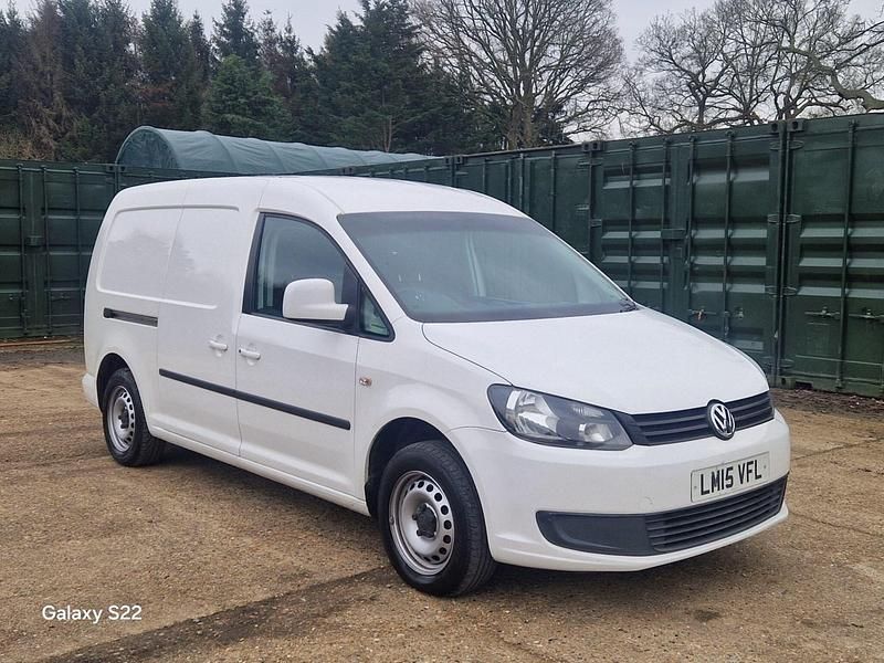 White Used 2015 VW Caddy Maxi Startline MPV | £6,495 (Super price) - Image 1/4