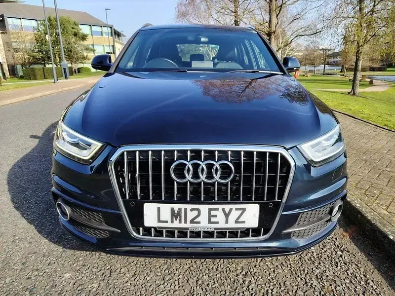 Used Audi Q3 S-Line 140 HP (102 kW) 2012 Blue SUV
