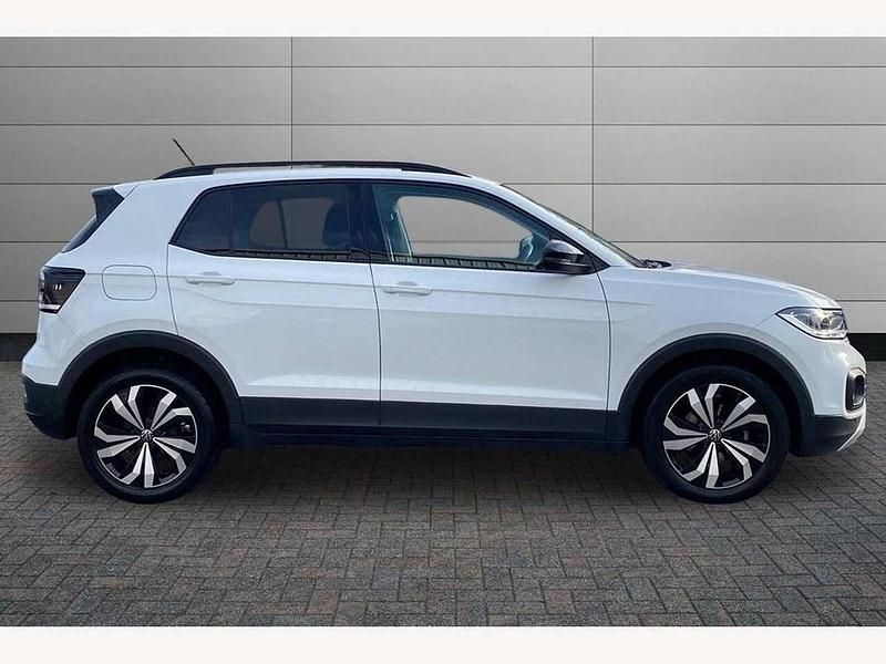 Used VW T-Cross Black Edition 95 HP (69 kW) 2022 White SUV