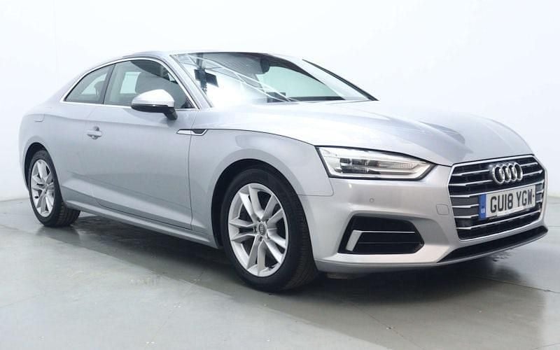 Used Audi A5 Sport 190 HP (139 kW) 2018 Silver Coupe