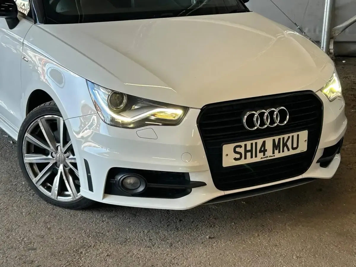 Used Audi A1 S-Line 2014 White Hatchback