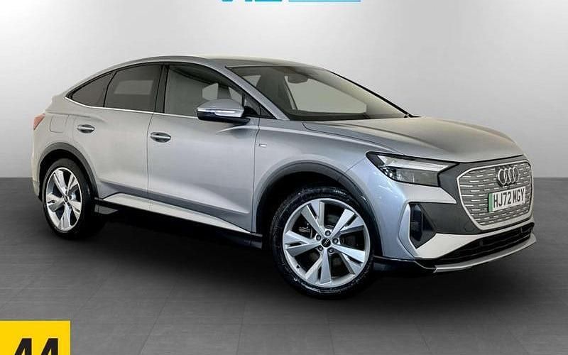 Used 2022 Audi Q4 Sportback e-tron S-Line SUV | £19,995 (Fair price) - Image 1/3