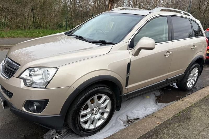 Used Vauxhall Antara 2012 Yellow SUV