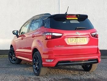 Used Ford Ecosport ST-Line 125 HP (91 kW) 2020 Red SUV