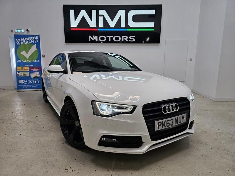White Used 2013 Audi A5 Black Edition Coupe | £8,495 (Fair price) - Image 1/4