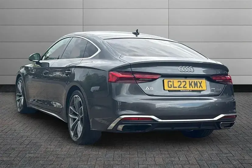 Used Audi A5 S-Line 204 HP (150 kW) 2022 Grey Coupe