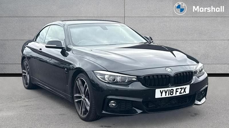 Black Used 2018 BMW 430 M Sport Coupe | £17,953 (Good price) - Image 1/4