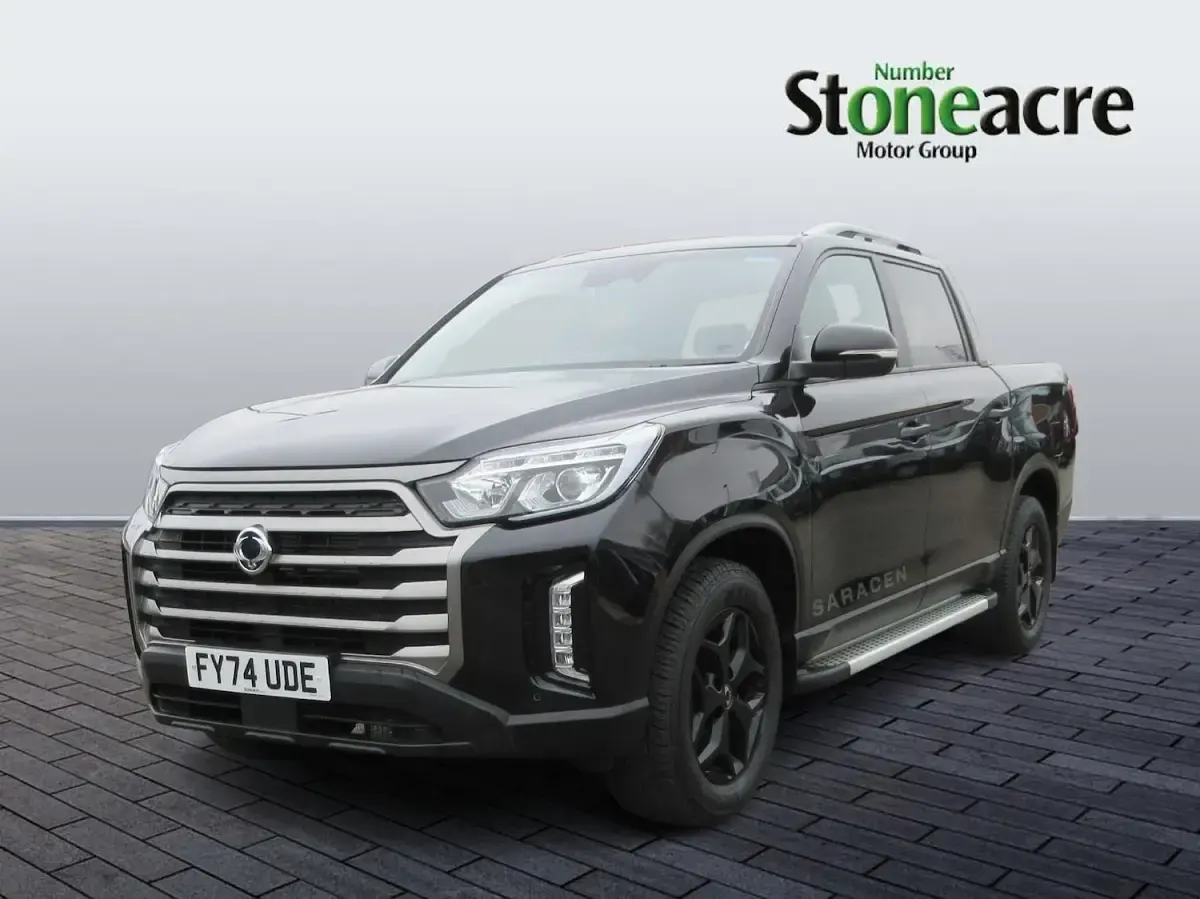 Used KGM Musso 202 HP (148 kW) 2024 Black Pickup