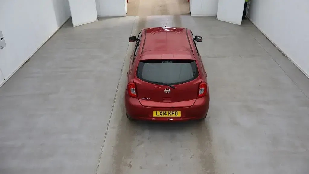Used Nissan Micra Acenta 80 HP (58 kW) 2014 Red Hatchback