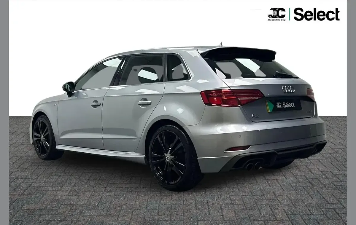 Used Audi A3 S-Line 150 HP (110 kW) 2017 Silver Hatchback