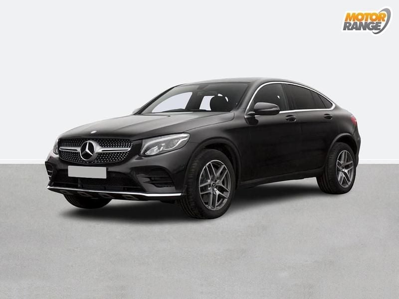 Black Used 2017 Mercedes GLC220 AMG line Coupe | £20,495 (Good price) - Image 1/1