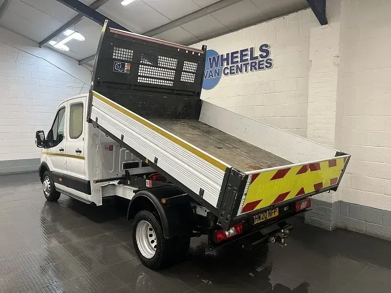 Used Ford Transit 130 HP (95 kW) 2020 White Cabriolet