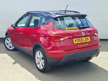 Used Seat Arona SE Technology 95 HP (69 kW) 2019 Red SUV