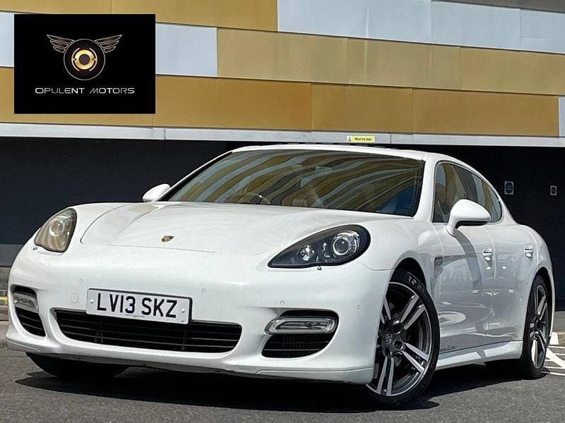 White Used 2013 Porsche Panamera Turbo Sedan | £25,500 - Image 1/3