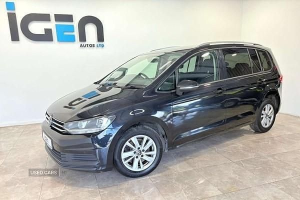 Black Used 2021 VW Touran SE MPV | £17,745 (Fair price) - Image 1/3