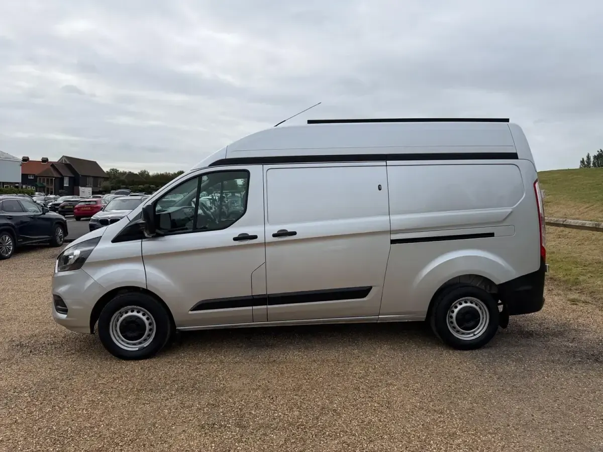 Used Ford Transit Custom 130 HP (95 kW) 2018 Silver Van