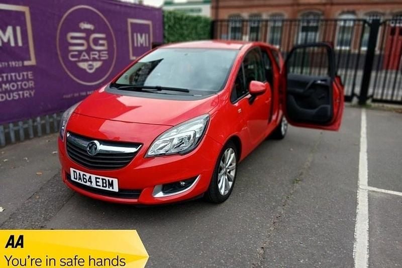 Red Used 2014 Vauxhall Meriva MPV | £3,995 (Good price) - Image 1/1