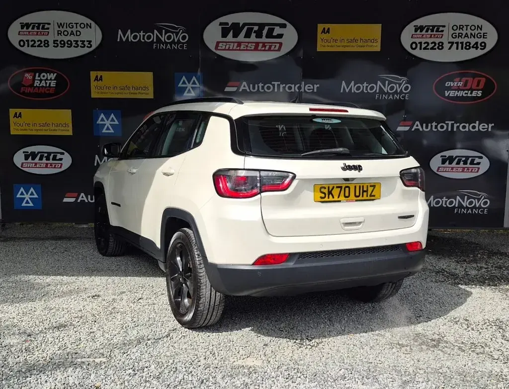 Used Jeep Compass Night Eagle 140 HP (102 kW) 2020 White SUV