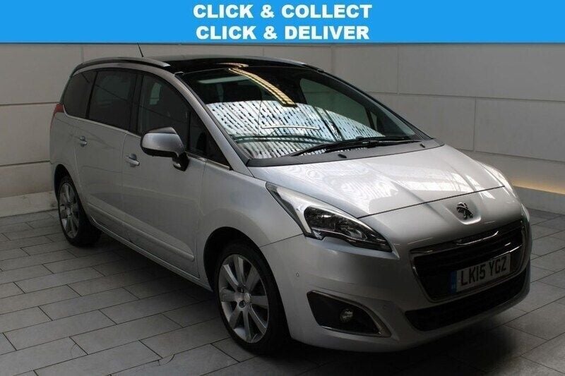 Silver Used 2015 Peugeot 5008 Allure MPV | £7,750 (Fair price) - Image 1/4