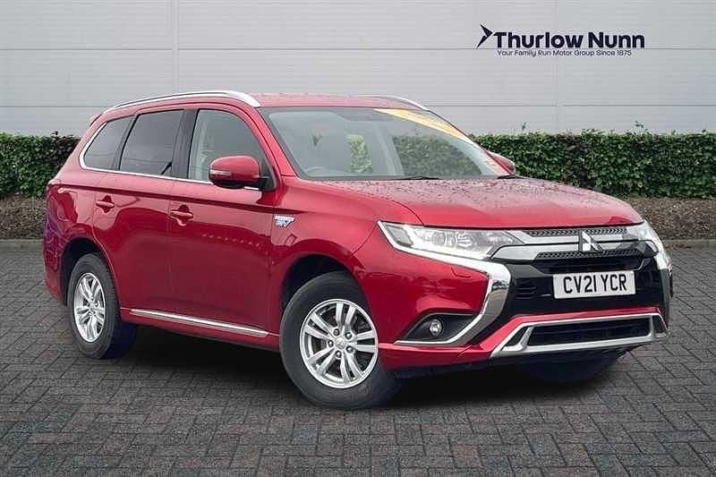 Used Mitsubishi Outlander P-HEV 2021 Red Estate