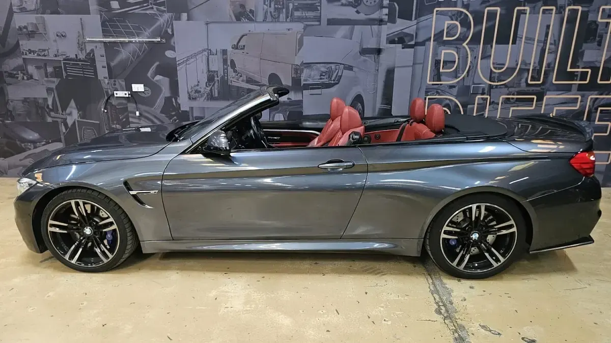 Used BMW M4 Cabriolet Impressive 431 HP (317 kW) 2015 Grey Cabriolet
