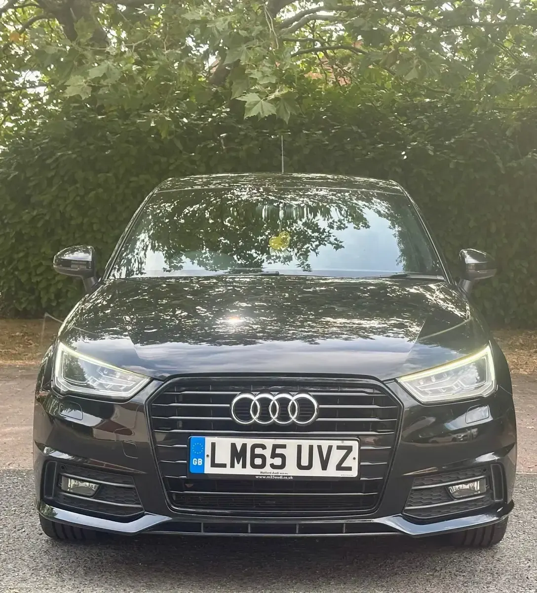 Used Audi A1 S-Line 116 HP (85 kW) 2015 Black Hatchback