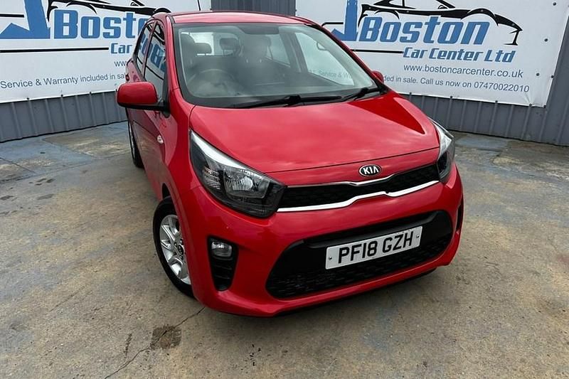 Red Used 2018 Kia Picanto 2 Hatchback | £5,599 (A bit pricey) - Image 1/1