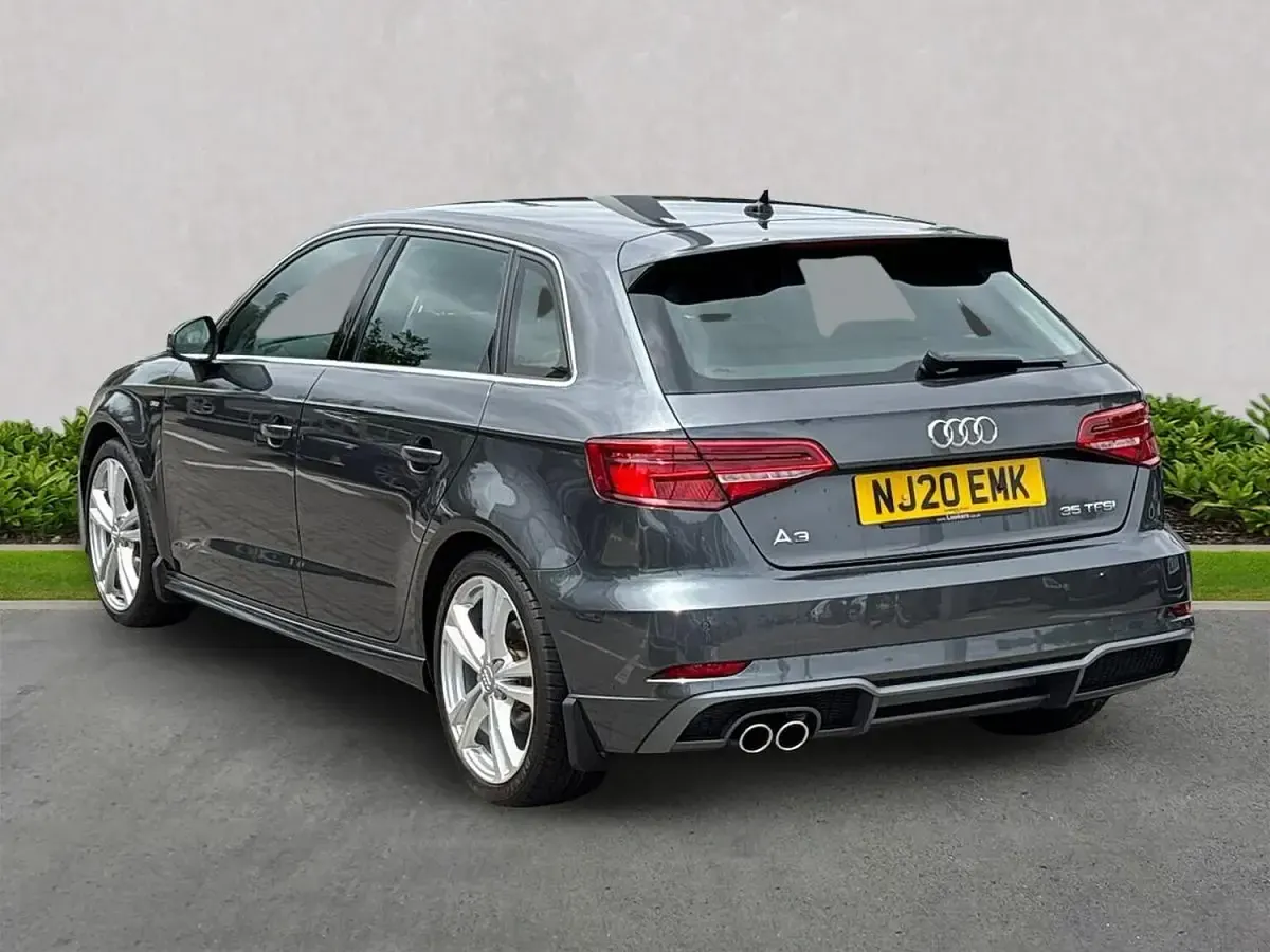 Used Audi A3 Sportback S-Line 150 HP (110 kW) 2020 Grey Hatchback