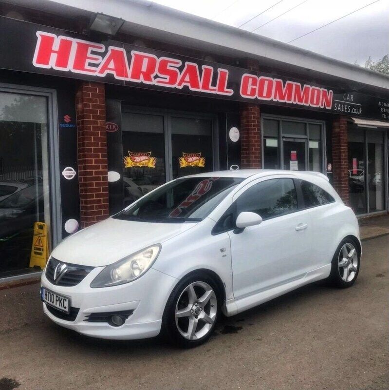 White Used 2010 Vauxhall Corsa SRi Hatchback | £2,000 (Fair price) - Image 1/4