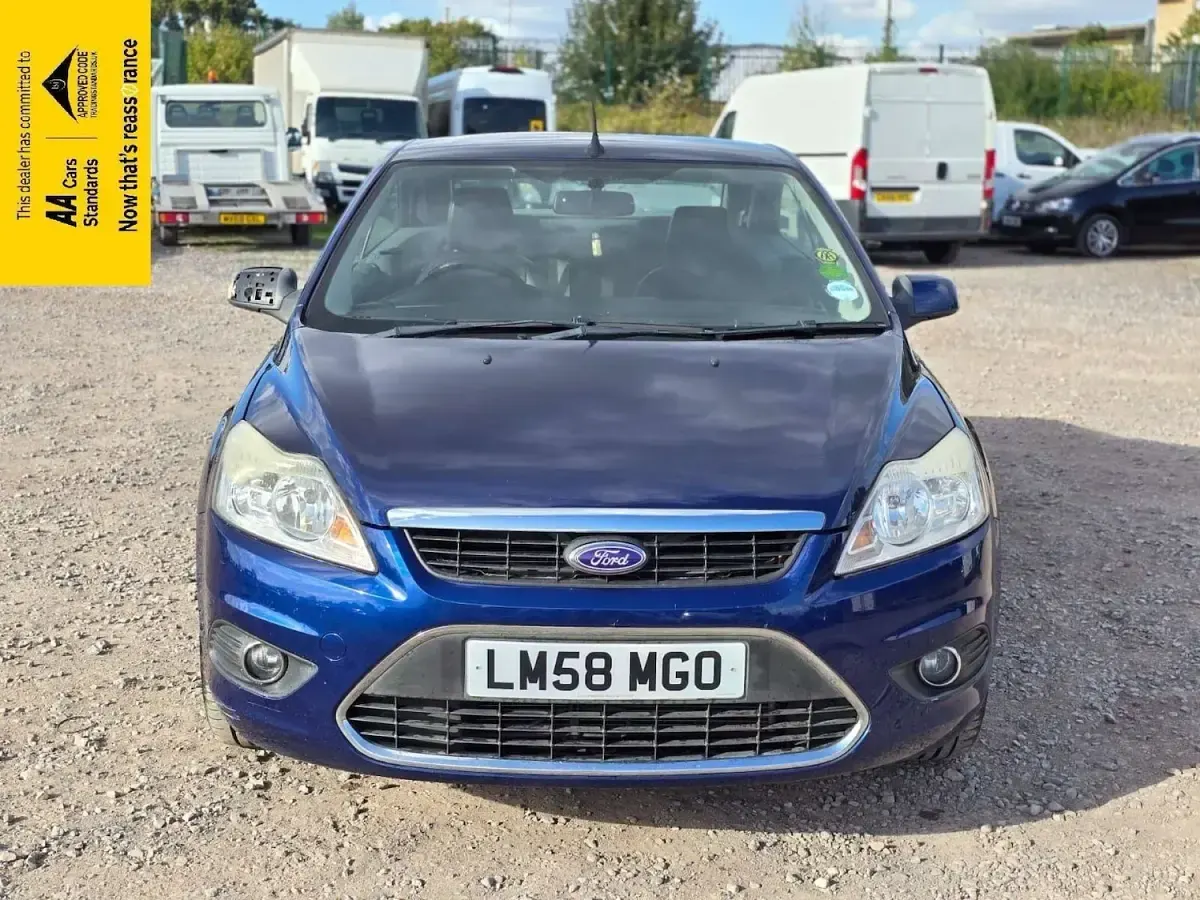 Used Ford Focus Cabriolet Convertible 99 HP (72 kW) 2008 Blue Cabriolet
