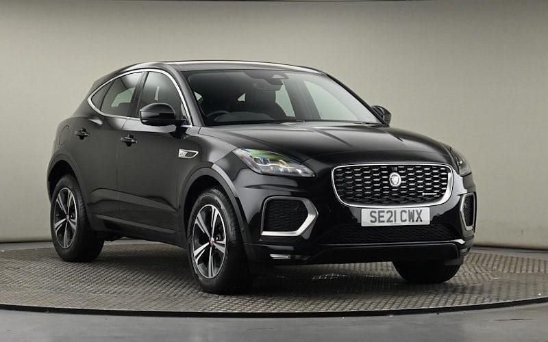 Santorini black Used 2021 Jaguar E-Pace R-Dynamic SUV | £25,250 (Fair price) - Image 1/4