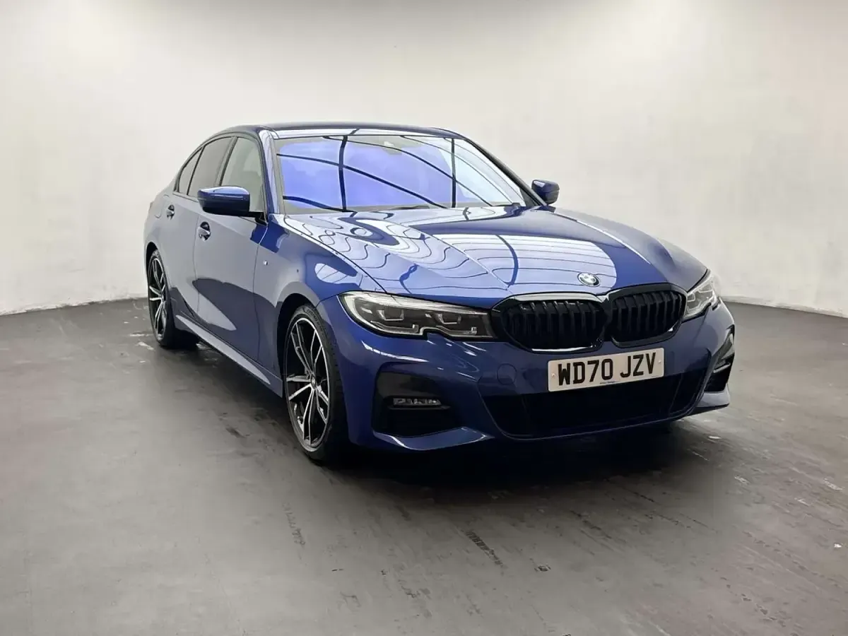 Used BMW 320 M Sport 2021 Blue Sedan