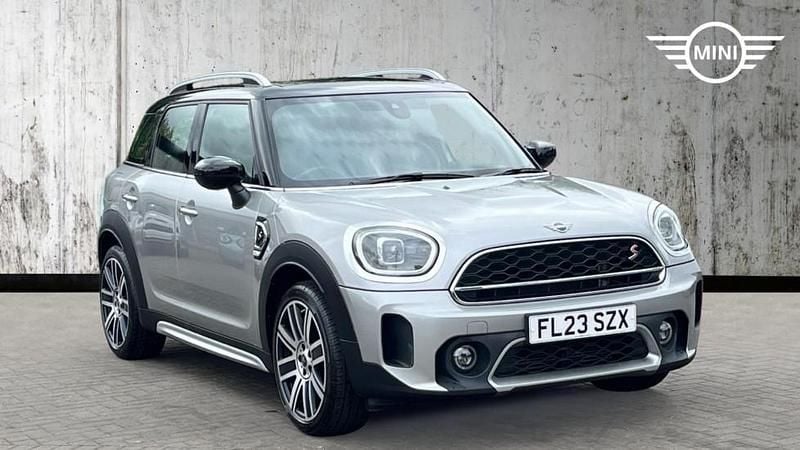 Silver Used 2023 Mini Cooper S Countryman Exclusive SUV | £26,499 (Fair price) - Image 1/4