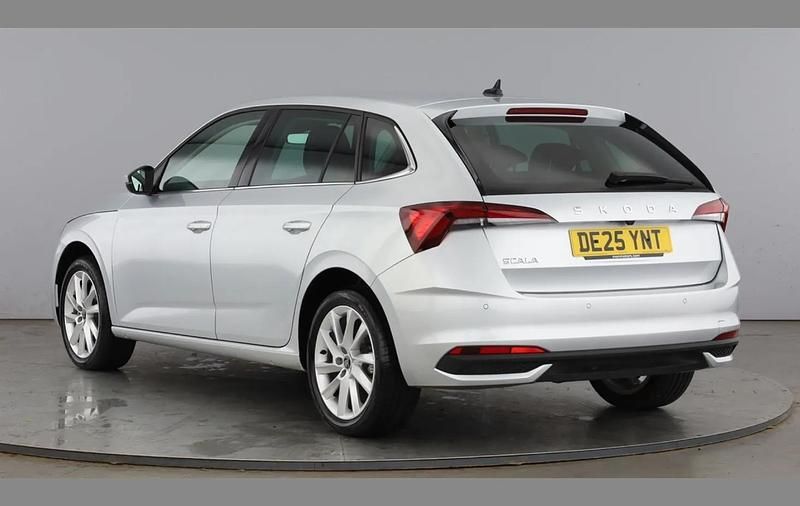 Used Skoda Scala SE L 113 HP (83 kW) 2025 Brilliant silver metallic Hatchback