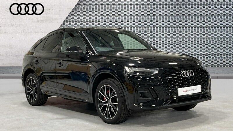 Black Used 2023 Audi Q5 S-Line SUV | £43,779 - Image 1/4