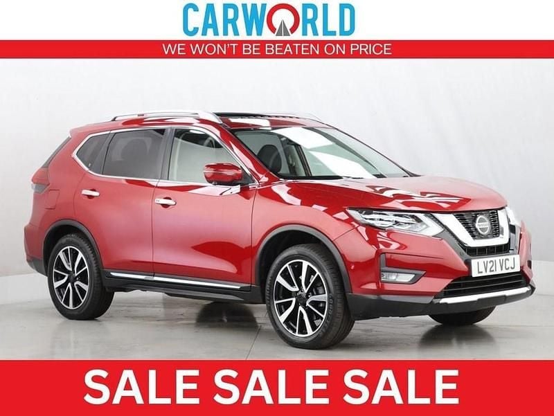 Red Used 2021 Nissan X-Trail S SUV | £19,700 (Fair price) - Image 1/3