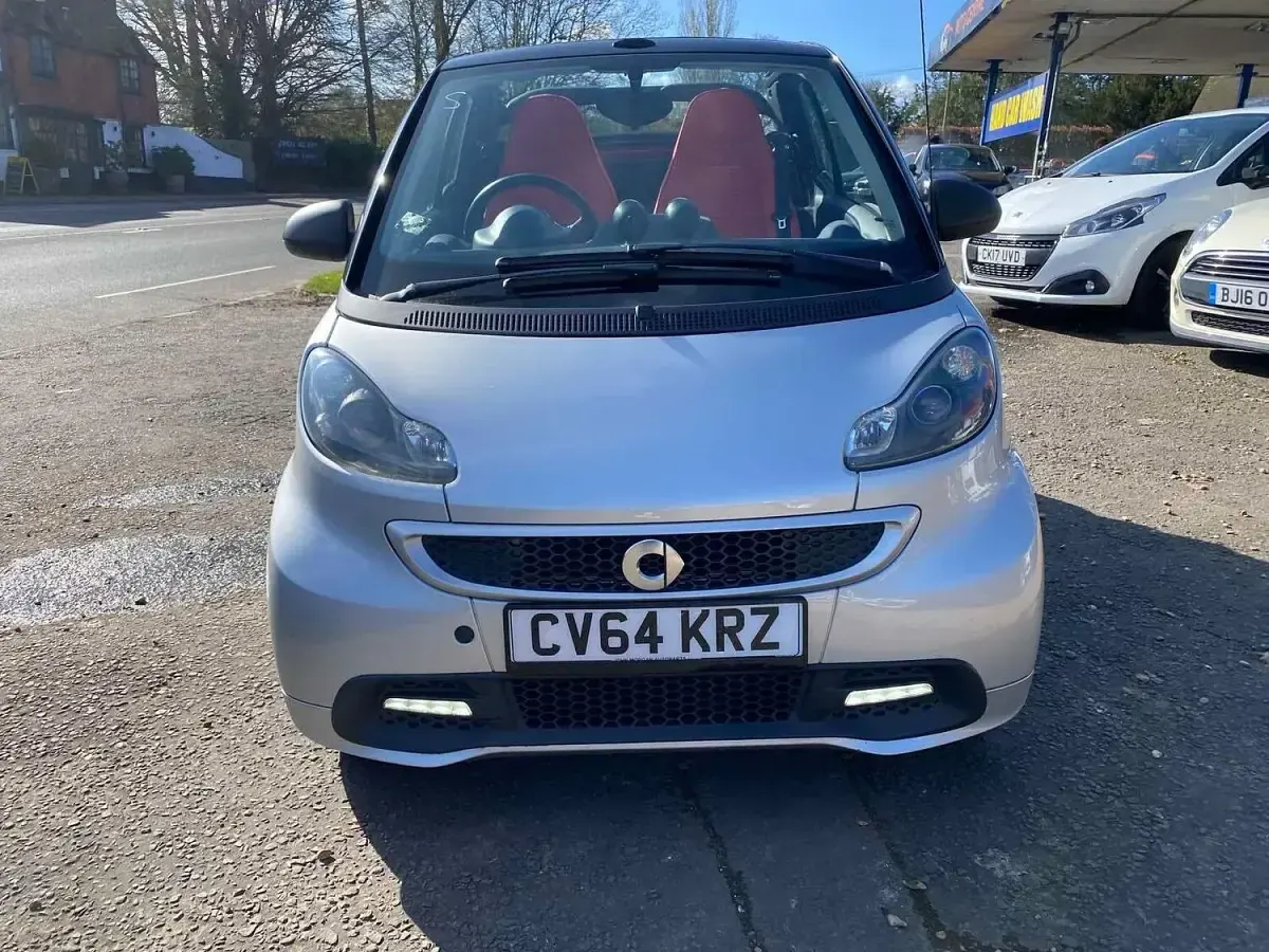 Used Smart ForTwo Cabrio 84 HP (61 kW) 2014 Silver Cabriolet