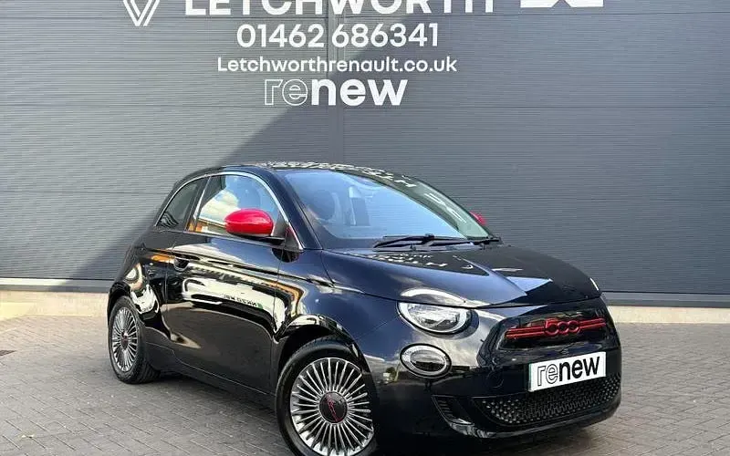 Used Fiat 500e Red 86 kW (118 HP) 2022 Hatchback