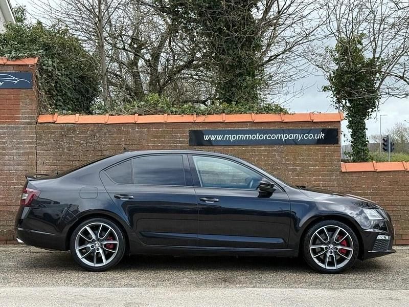Used Skoda Octavia vRS 245 HP (180 kW) 2019 Black Hatchback