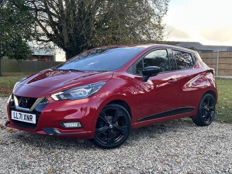 Used Nissan Micra 2021 Red Hatchback
