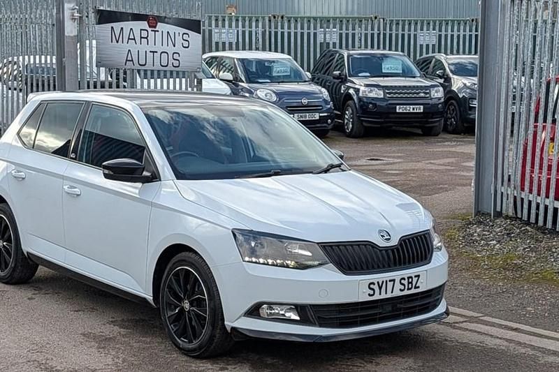 Used Skoda Fabia Monte Carlo 90 HP (66 kW) 2017 White Hatchback