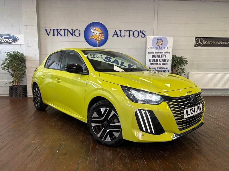 Used Peugeot 208 Allure 2024 Yellow Hatchback