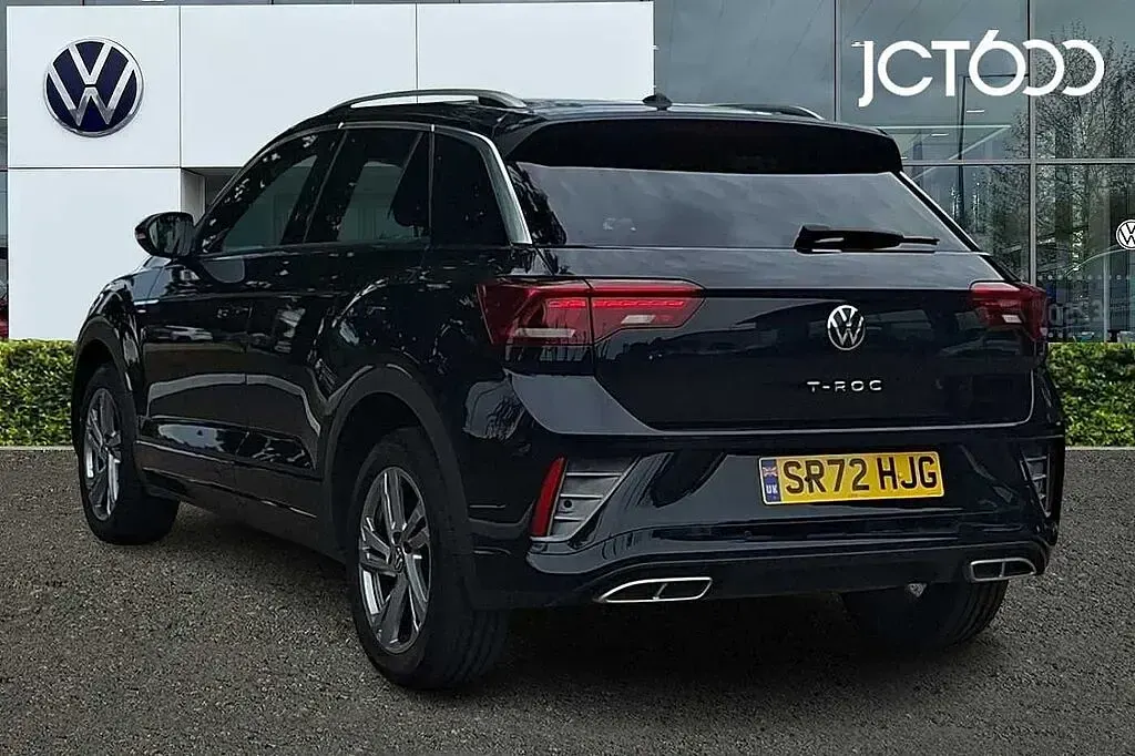 Used VW T-Roc R-line 150 HP (110 kW) 2022 Black SUV