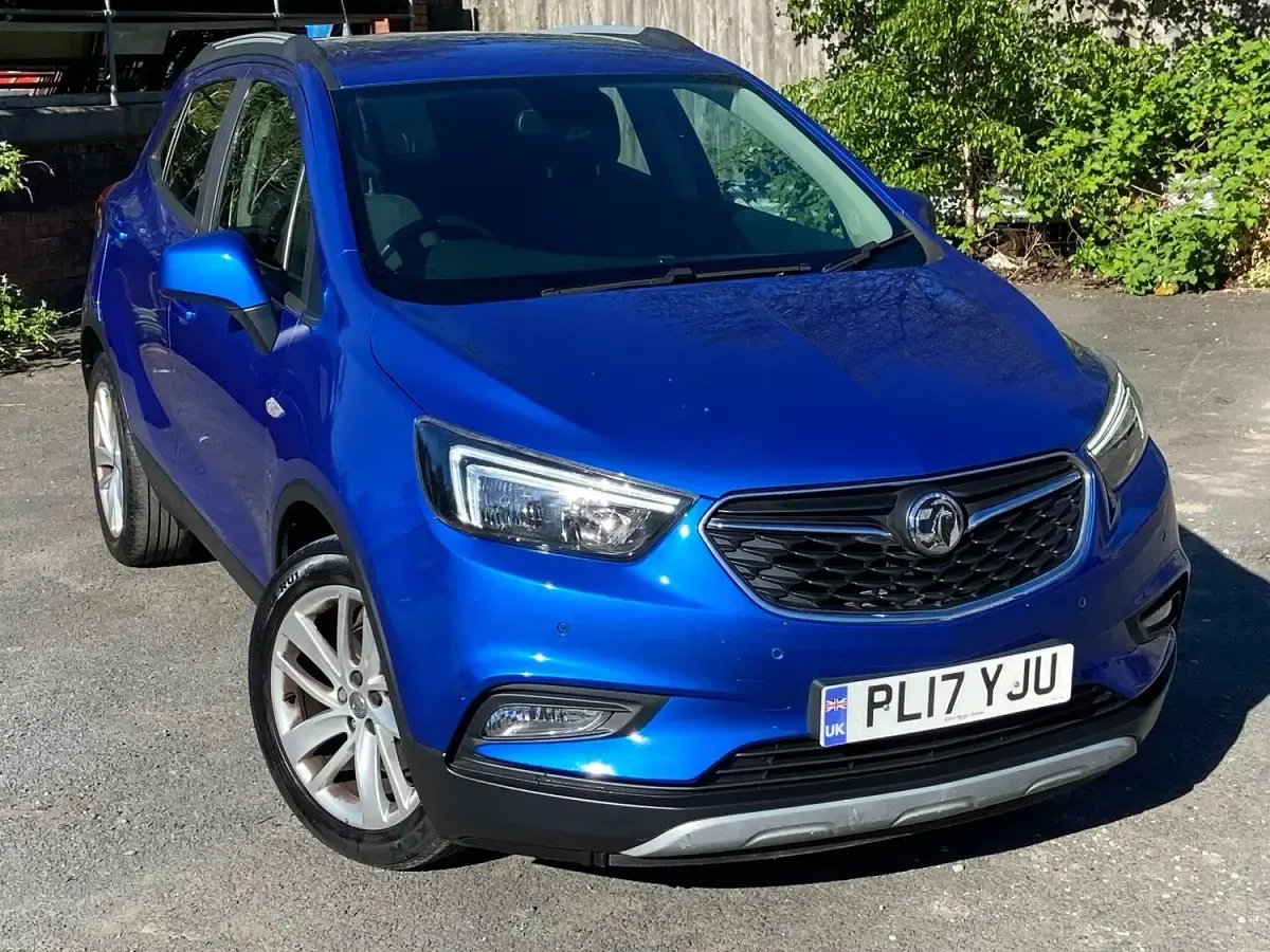 Used Vauxhall Mokka X Design Edition 140 HP (102 kW) 2017 Blue SUV