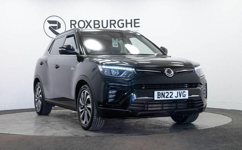 Black Used 2022 Ssangyong (KGM) Tivoli SUV | £12,499 - Image 1/4
