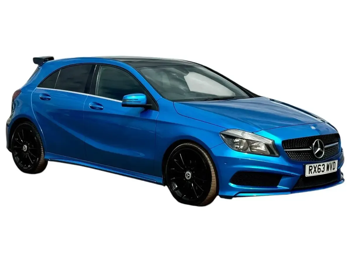 Used Mercedes A200 AMG 2013 Blue Hatchback