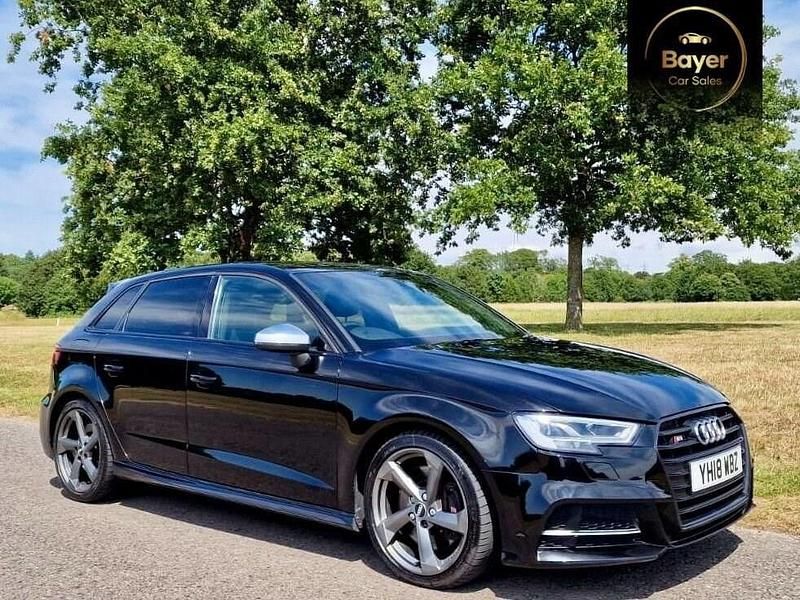 Black Used 2018 Audi S3 Sportback Black Edition Hatchback | £17,785 (Good price) - Image 1/4