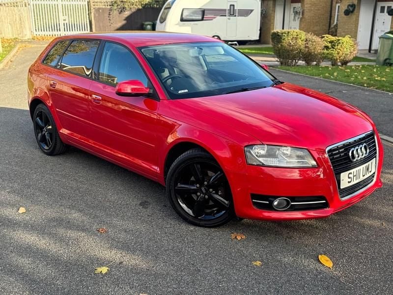 Red Used 2011 Audi A3 Hatchback | £3,775 (Fair price) - Image 1/4