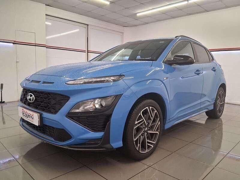 Used Hyundai Kona N Line 120 HP (88 kW) 2022 Blue SUV